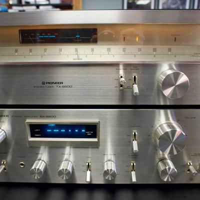 Pioneer SA-6800 Stereo Amplifier & TX-6800 Tuner Combo - Fully Tested & Cleaned image 2