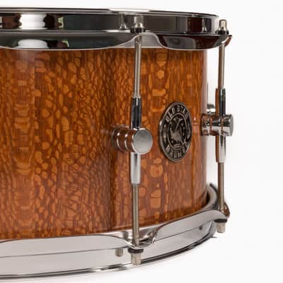 Old Star Drum Co. Leopardwood Stave Snare 2023 - High Gloss image 6