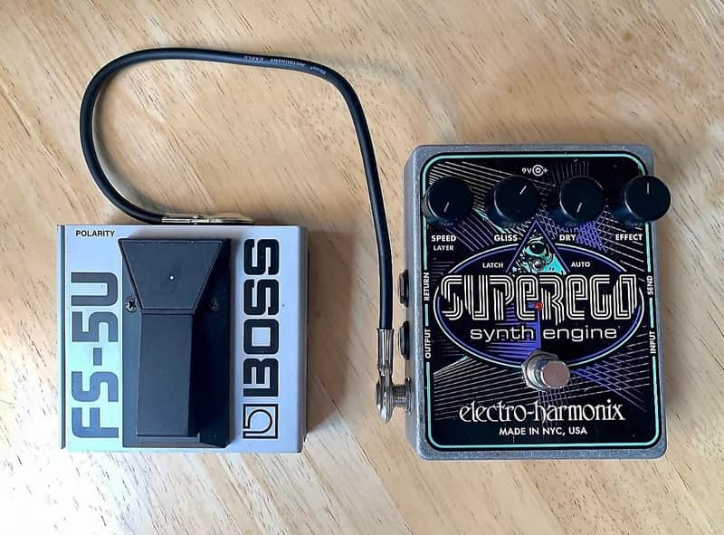 👑 EHX Superego w/REMOTE MOD, Freeze, infinite hold, pedal-tone, piano sustain, glissando, Synth Engine, Electro-Harmonix, gamechanger plus 🧊 image 1