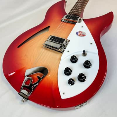 Rickenbacker 330 Fireglo, RW FB, 21 Fret, Gotoh Tuners, w/HSC image 10