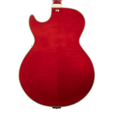 Used Ibanez GB10SEFM George Benson Sapphire Red 2022 image 2
