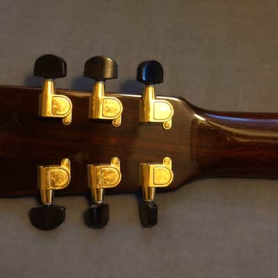 Hewett Brazilian Rosewood Grand Concert Cutaway – Handwritten Spec Sheet, Documented Build, Excellent Condition image 10