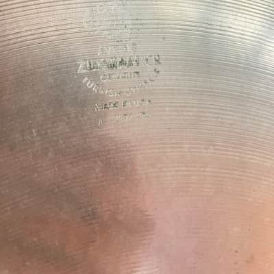 Zildjian 14" A Custom Mastersound Hi-Hat Cymbals (Pair) 1999 - Present - Brilliant image 3