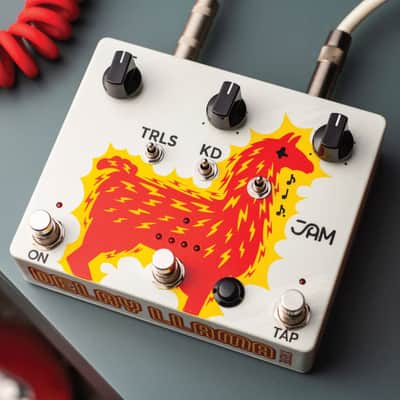 JAM Pedals Delay Llama Xtreme - Graphics. NEW, (Authorized Dealer) image 3