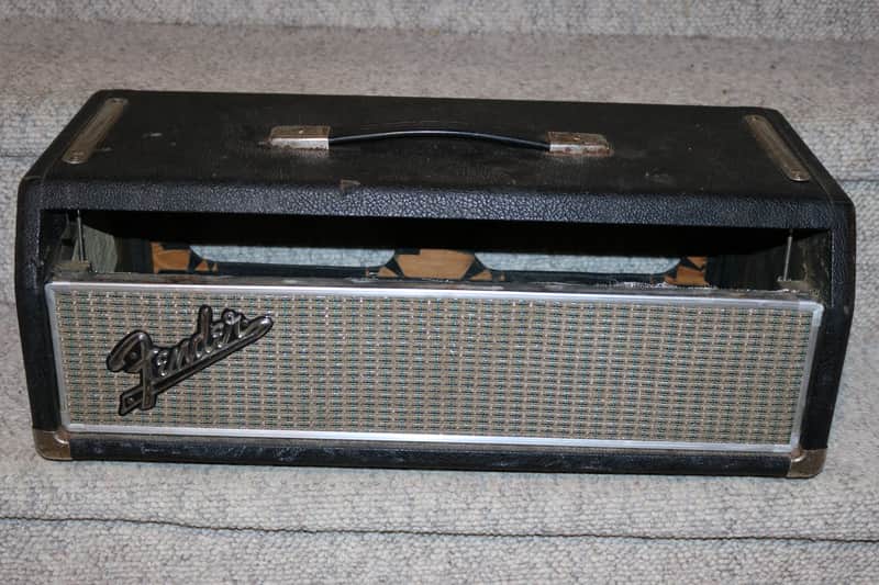 Vintage 1960s Fender Bassman Head Cabinet - Drip Edge - No Tariffs image 1