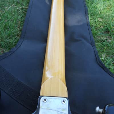 Vintage 60s Kimberly Bass Guitar, Japan, Ventures, Open Book Headstock, 25" Scale image 15