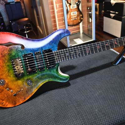PRS Private Stock Special 24 Semi-Hollow Satin Stoned Burl #9376 image 2
