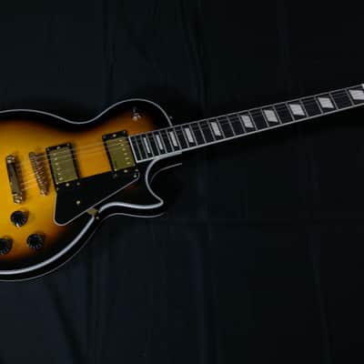 Stagg L400-TS Rock L Electric Guitar Gold Hardware Tobaccoburst image 2