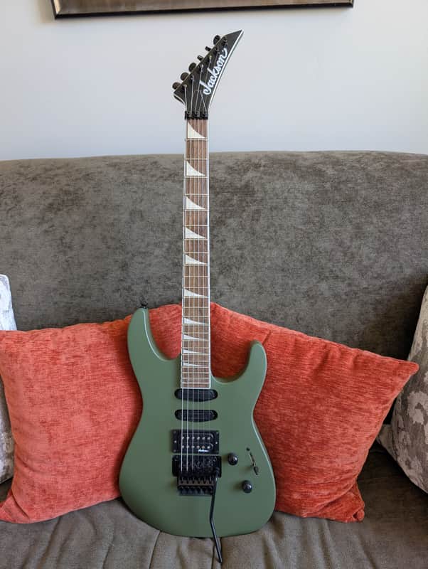 Jackson Jackson X Series Soloist SL3X DX - Matte Army Drab image 1
