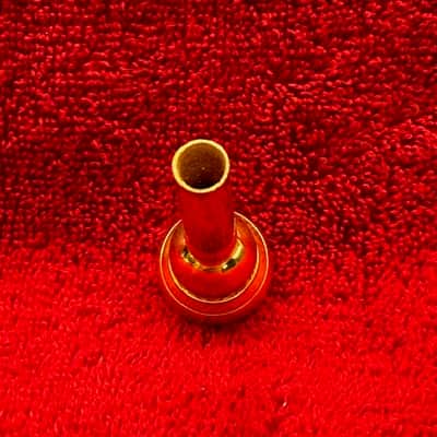 Schilke 13 A4A Cornet/Piccolo mouthpiece Gold Plated image 3