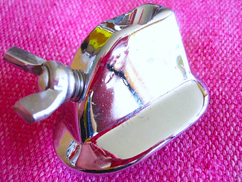 Slingerland Bass Drum Spur Leg Mount Bracket, Thin Spur (Right Side) - Vintage (USED) image 1