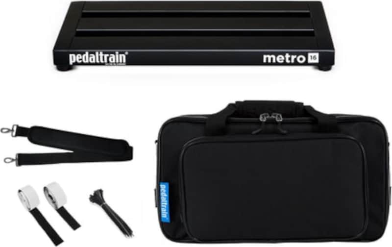 Pedaltrain Metro 16 Pedalboard, 16" x 8" w/ Softcase image 1
