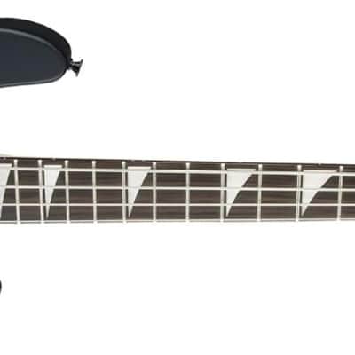 Jackson JS Series Concert Bass JS2, Satin Black, Amaranth Fingerboard image 4