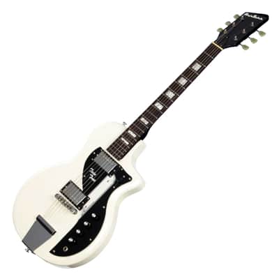 Airline Guitars Twin Tone White image 5