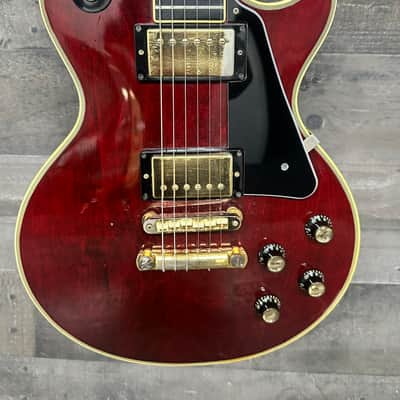 Gibson Lespaul  1977 Second Wine Custom With original case image 1