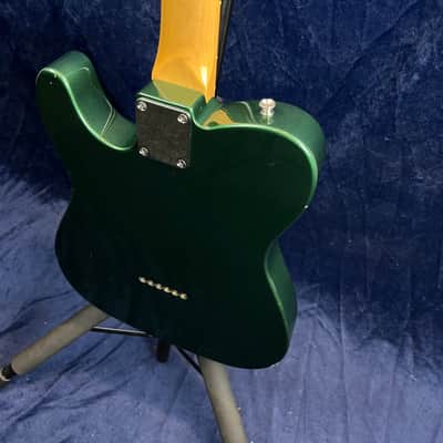 Fender MIJ 60's Telecaster Rosewood FB in Sherwood Green Metallic Pre-owned image 9