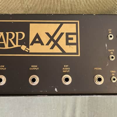 ARP Axxe MK1 Monophonic Analog Synthesizer 1975 - 1978 - Black / Gold image 7