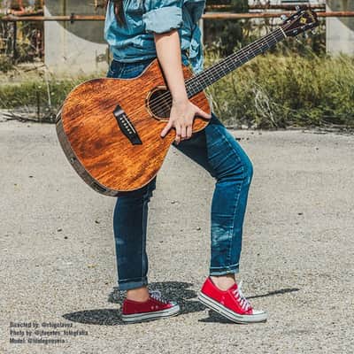 Washburn Orchestra Natural O12SE Electro Acoustic Guitar image 10