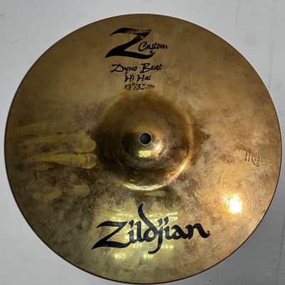 Zildjian 13" Z Custom Dyno Beat Hi-Hat Cymbal (Top) 2001 - 2009 - Brilliant image 2