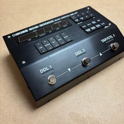 Boss SDE-3000D Dual Digital Delay 2023 - Present - Black image 3