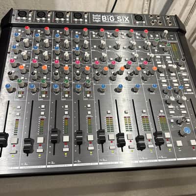Solid State Logic BiG SiX 6-Channel Analog Mixer 2022 - Present - Black image 1