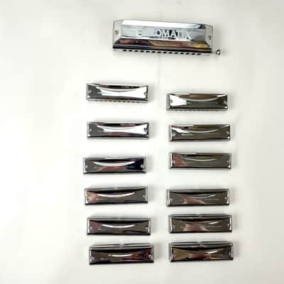 Lot of 42 Harmonicas, 2 Chromonicas, 3 Cases - Suzuki, Hohner, Tombo image 7