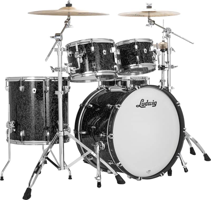 Ludwig LN3404TX NeuSonic Mod 2 Outfit 7x10/8x12/16x16/14x22" Drum Set image 3