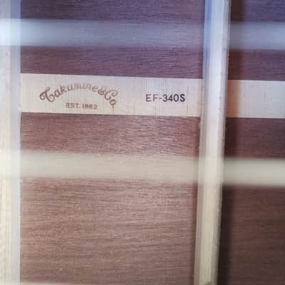 Takamine Ef-340S 1978 Gloss Wood image 3