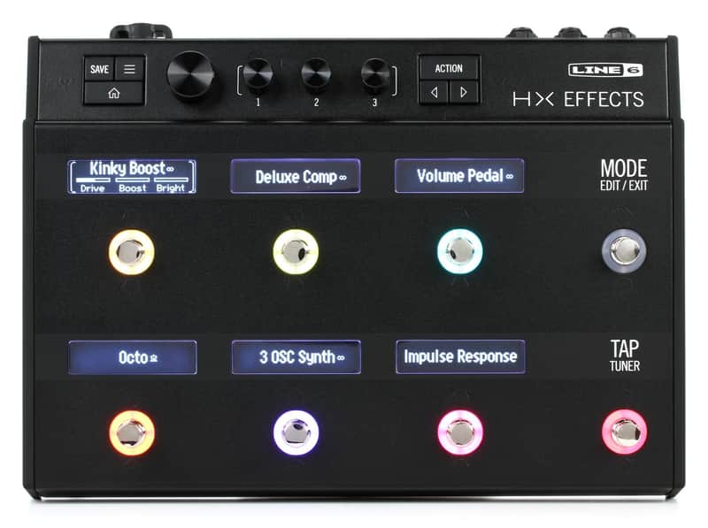 Line 6 HX Effects Guitar Multi-effects Floor Processor (5-pack) Bundle image 1