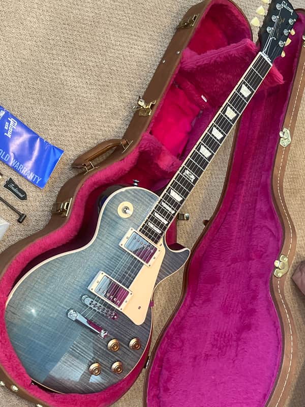 Gibson Les Paul Traditional 2014 Ocean Blue image 1