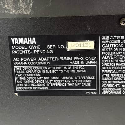 Yamaha GW10 Guitar Performance Effector w/ power supply image 4