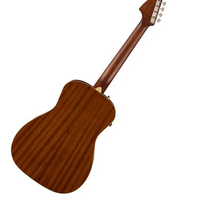 Fender Malibu Player Acoustic Guitar - Natural image 3