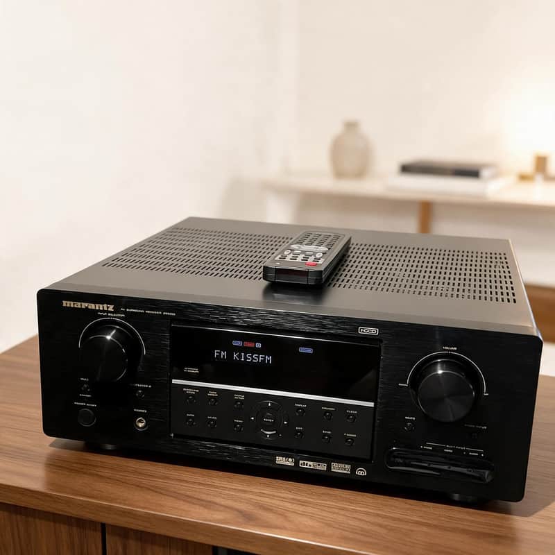 Marantz ZR6001 Rare Vintage MINT AV Receiver Warranty Tested 7x95W Remote image 1