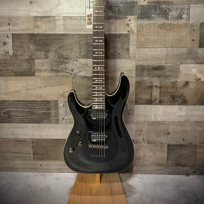 Schecter Omen-6 Left-Handed Electric Guitar - Gloss Black (2063) image 2