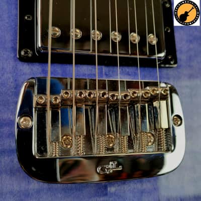 G&L Tribute Asat Deluxe Carved Top 2021 - Clear Blueburst image 3