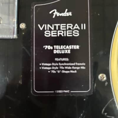 Fender Vintera II '70s Telecaster Deluxe with Tremolo, Maple Fretboard Vintage White  #MX23105665  8lbs. 14.6 oz image 15