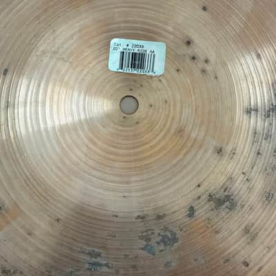 Sabian 20" 2890g AA Medium Heavy Ride Cymbal 1985 - 2001 - Natural image 5