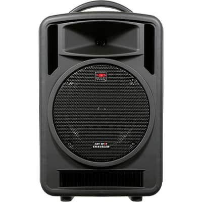 Galaxy Audio TV10-C010H000G Galaxy Audio Traveler 10 Portable PA System With CD Player, One Wireless Receiver, And One Handheld Microphone Regular image 2