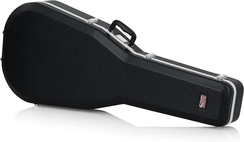 Gator Cases GC-DEEP BOWL ABS Molded Case for Acoustic Guitars Fits Ovation Style Deep Contour Acoustic Guitars image 1