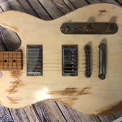 Telecaster Style Custom Guitar Vintage Natural Finish image 11