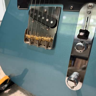 Fender Player Telecaster (Tidepool) w/Custom Warmoth Quartersawn Nitro Satin Neck & Lollar Pickups image 4