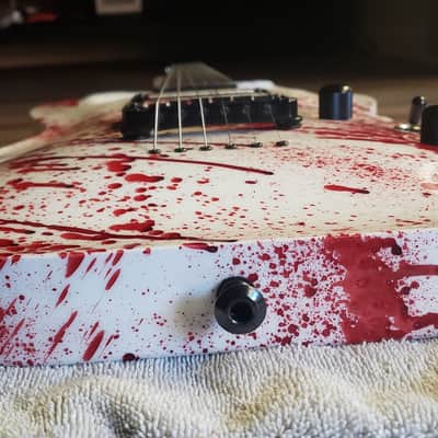 ESP USA Horizon II 2020 Blood Splatter image 13