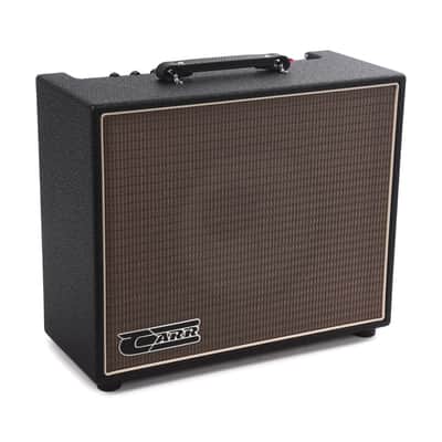 Carr Sportsman 19W 1x12 6V6 Reverb Combo Black image 2