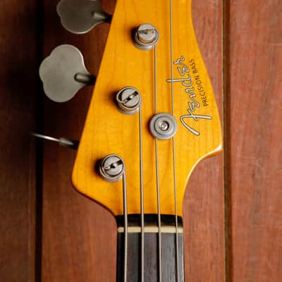 Fender Japan PB62-66DMC Precision Bass Old Candy Apple Red Bass Guitar Pre-Owned image 3