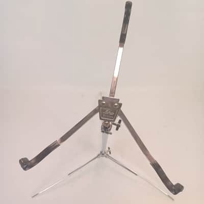 *Ludwig Snare Drum Stand Chrome Vintage 90s Tripod + 60s Atlas Basket Grip Arms image 4