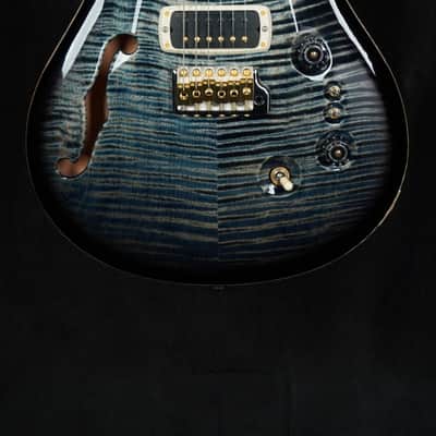 PRS 40th Anniversary Custom 24-08 Semi-Hollow Limited Edition in Faded Whale Blue Smokeburst image 1
