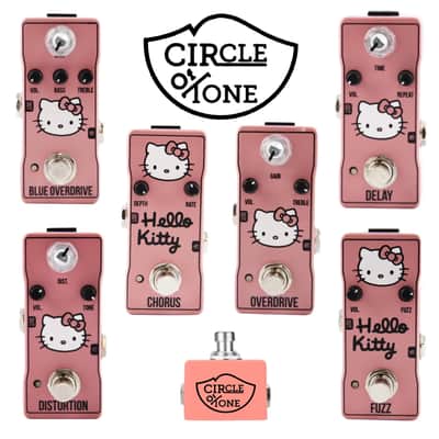 Circle of Tone ALL 6 Models PACKAGE DEAL Hello Kitty Series 4 Guitar/Bass etc FX Pedals