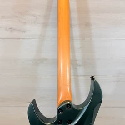 Yamaha RGX420S-D6 Drop 6 Baritone Electric Guitar Metallic Green Made in Taiwan 2003 image 10