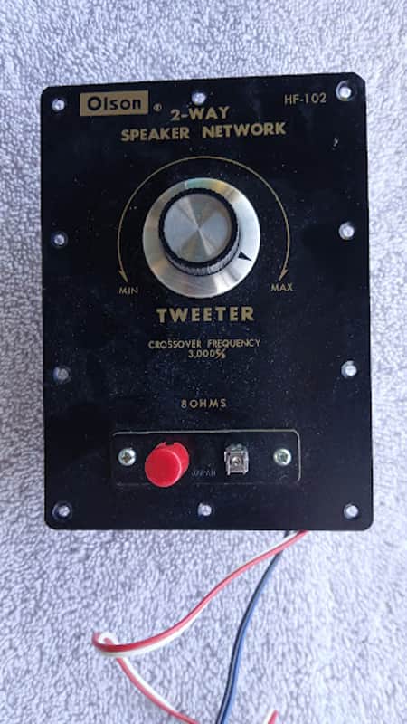 Classic Olson 102 tweeter adjuster 1980s image 1