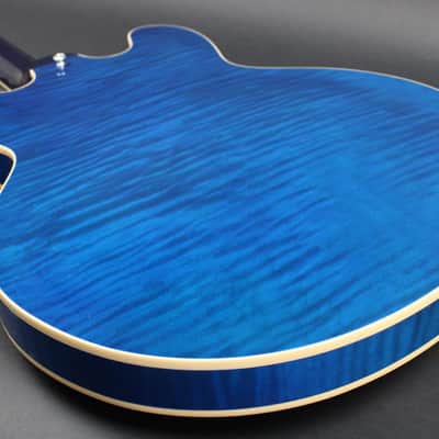 Gibson ES335 2001 Beale Street Blue image 12